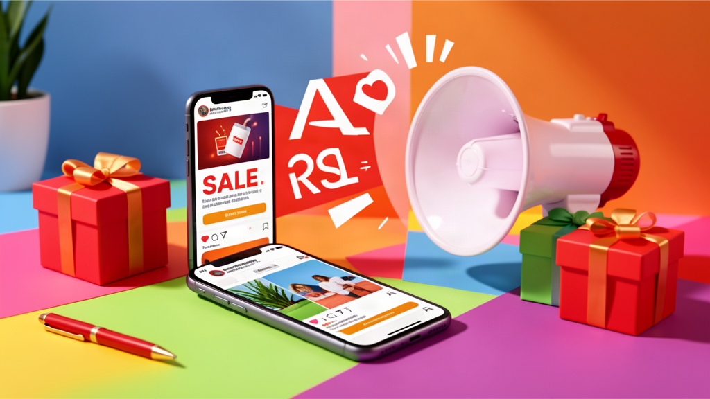 Divulgar ofertas black friday da loja virtual no celular, Instagram e WhatsApp