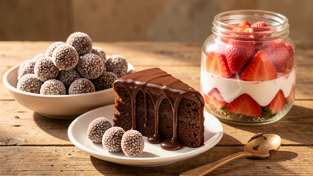 Loja virtual de doces e bolos com cardápio, encomendas e pronta entrega