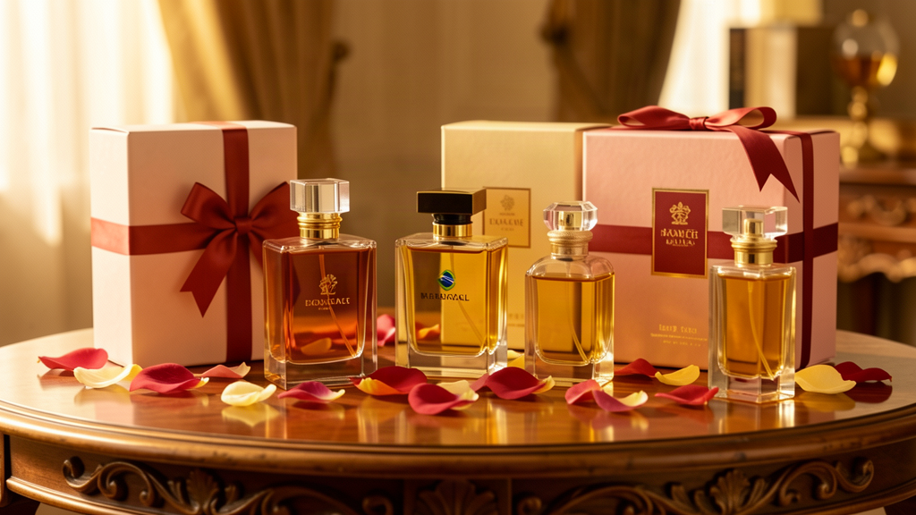 Loja virtual de perfumes com frascos elegantes para vender online