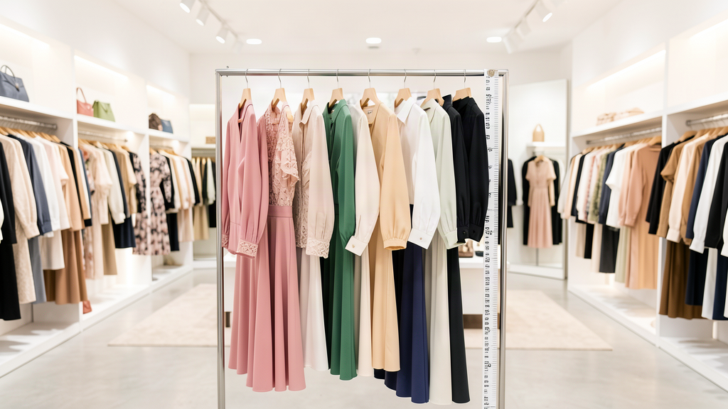 Loja virtual de roupas femininas com peças organizadas por ocasião